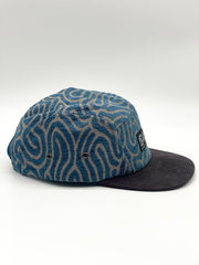 5 Panels Cap Blue Brain