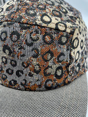5 Panels Cap Spotted Chai