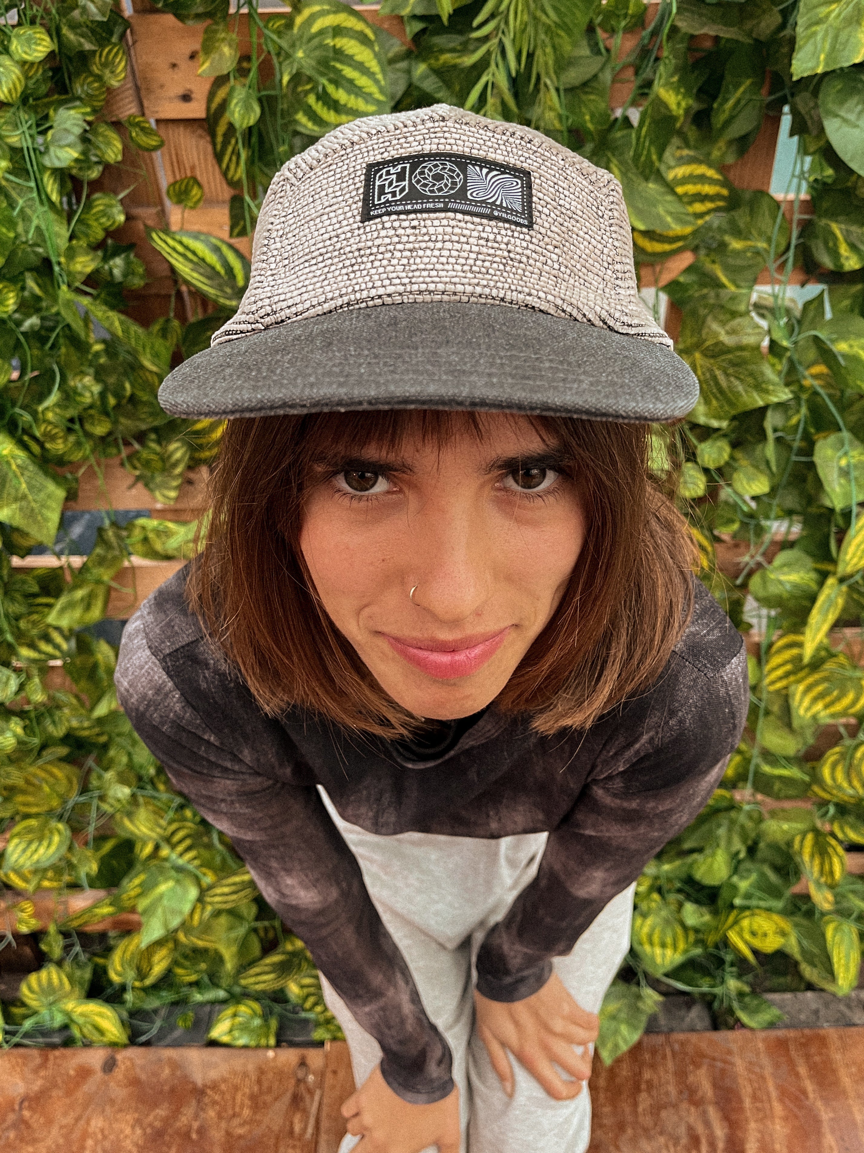 5 Panels Cap Oat Milk
