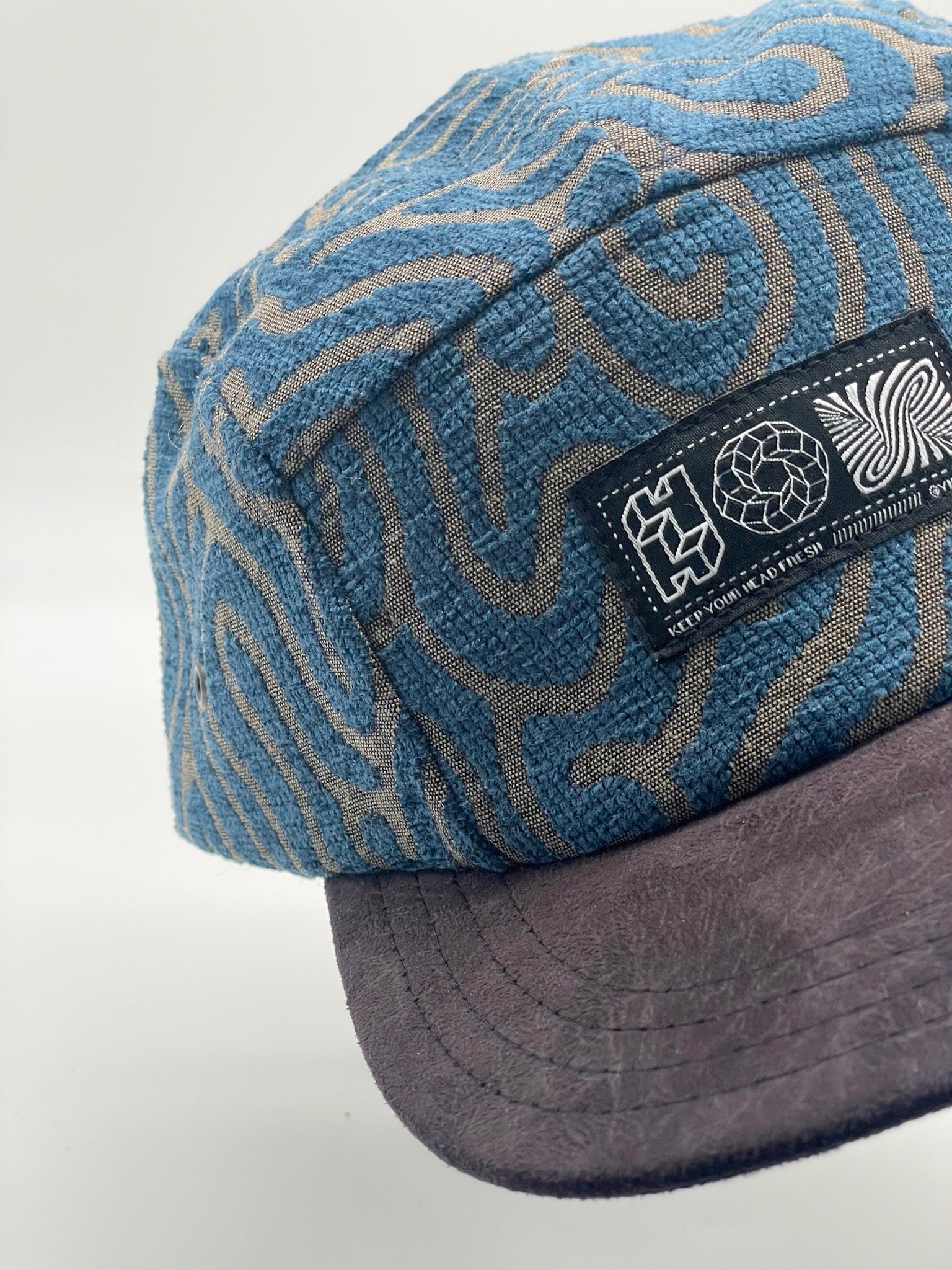 5 Panels Cap Blue Brain