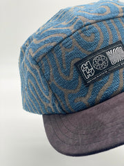 5 Panels Cap Blue Brain