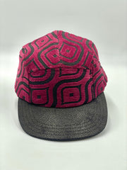 5 Panels Cap Burgundy