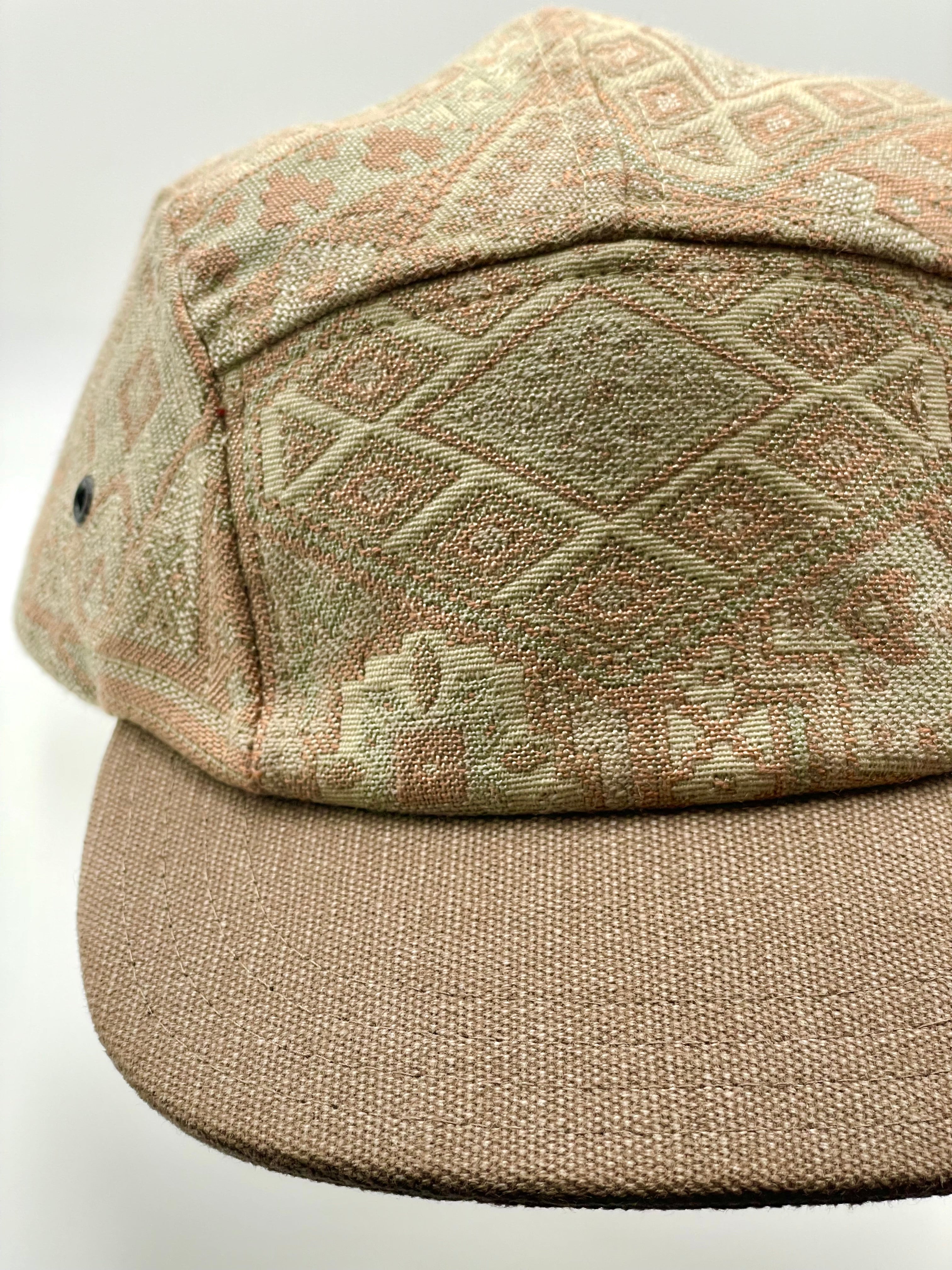 5 Panels Cap Creamy