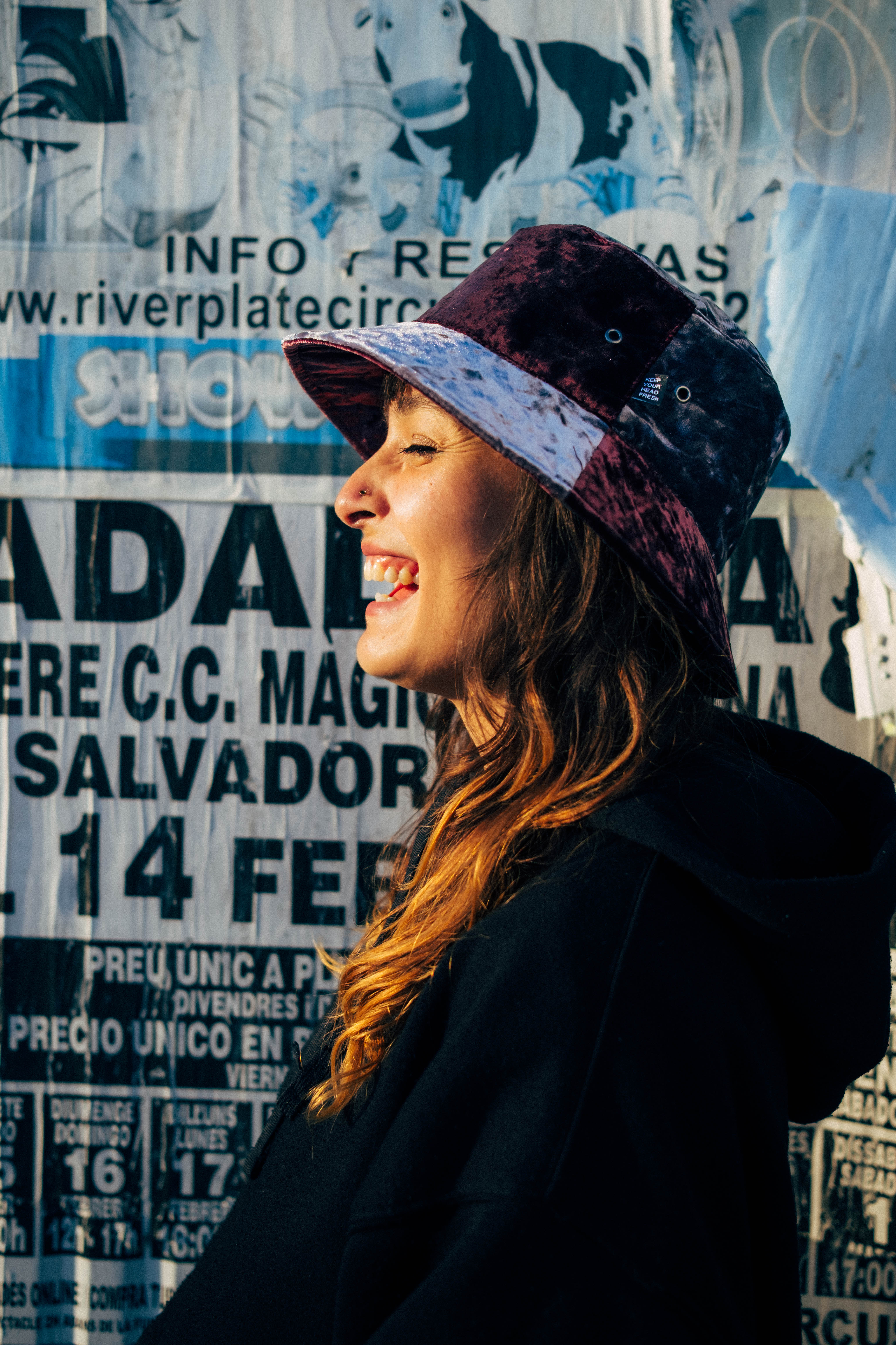 Bucket Hat Velvet