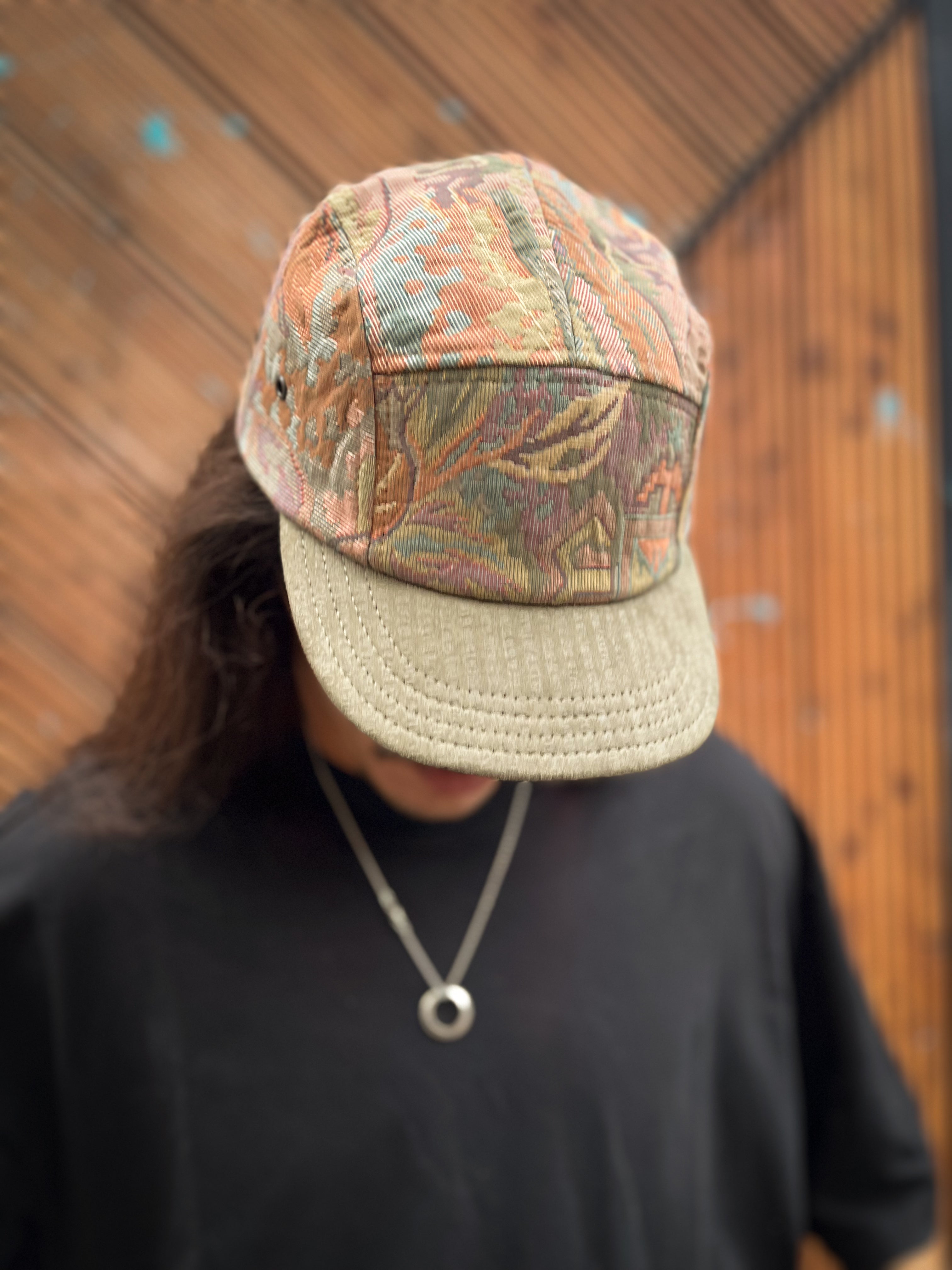 5 Panels Cap Moss