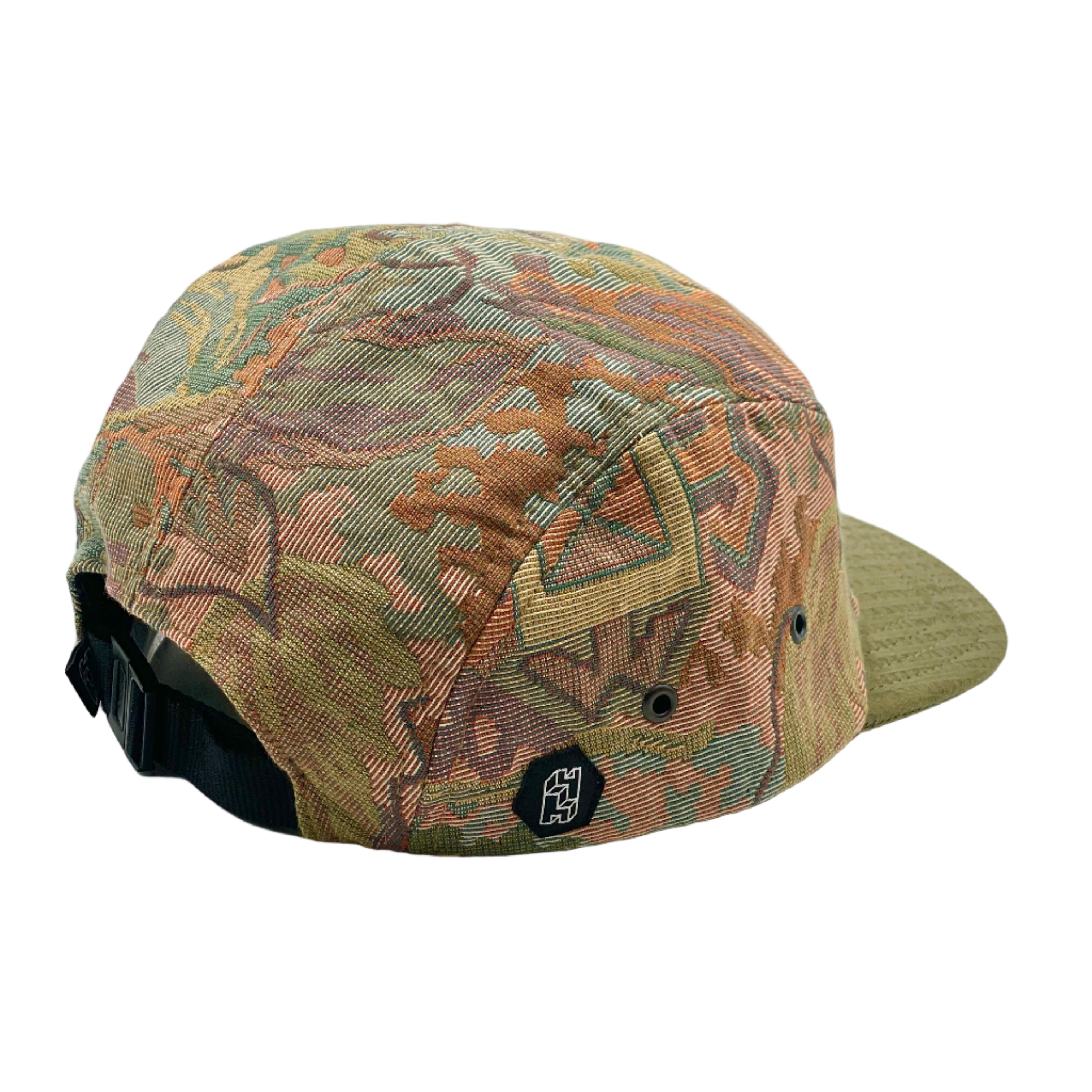 5 Panels Cap Moss