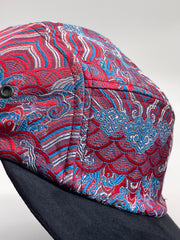 5 Panels Cap Red Dragon