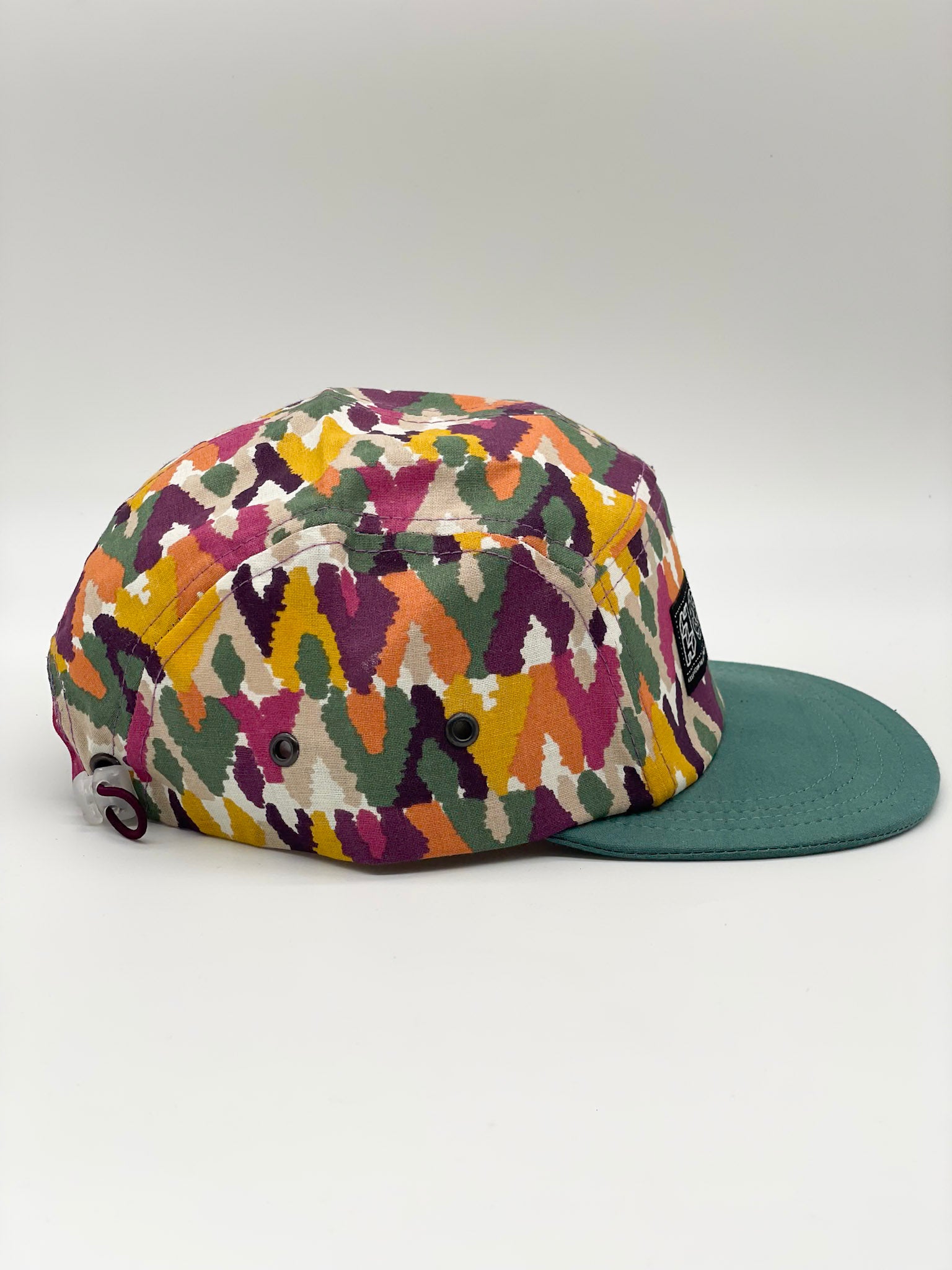 5 Panels Cap Glücklich